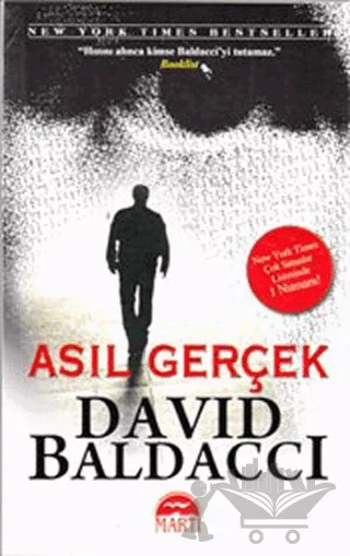 Asıl Gerçek – David Baldacci – Martı Yayınları kitap kapağı