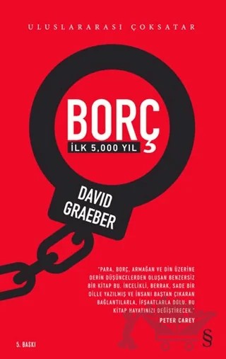 Borç – David Graeber – Everest Yayınları kitap kapağı