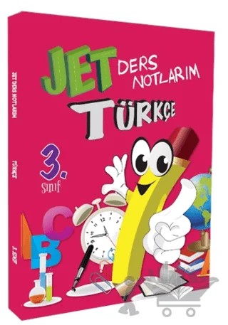 3. Sınıf Türkçe Ders Notlarım – Kolektif – Jet Yayınevi kitap kapağı