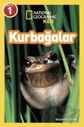Kurbağalar – Elizabeth Carney – Beta Kids kitap kapağı
