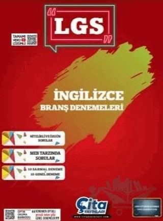 LGS İngilizce Branş Denemeleri – Kolektif – Çita Yayınları kitap kapağı