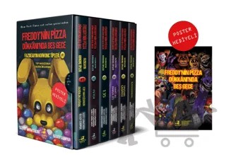 Fazbear’ın Korkunç Tipleri Serisi 6 Kitap - Poster Hediyeli Kutulu Set – Scott Cawthon – Olimpos Çocuk kitap kapağı