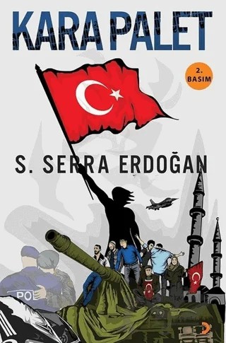 Kara Palet – S. Serra Erdoğan – Cinius Yayınları kitap kapağı