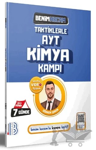 Taktiklerle AYT Kimya Kampı – Görkem Şahin – Benim Hocam Yayınları kitap kapağı