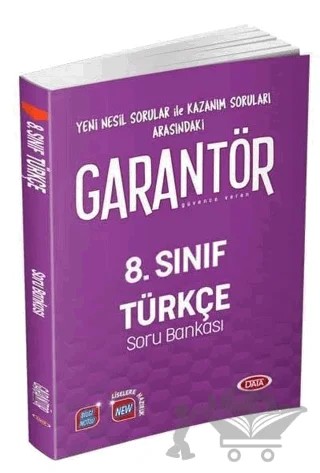 8. Sınıf Garantör Türkçe Soru Kitabı – Kolektif – Data Yayınları kitap kapağı