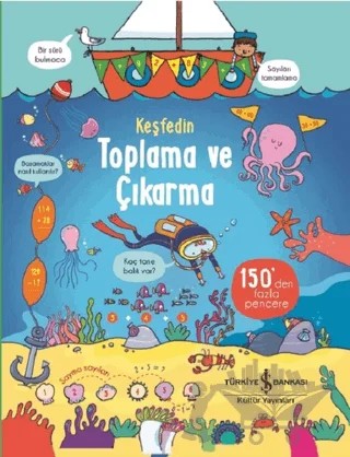 Toplama ve Çıkarma - Keşfedin – Rosie Dickins, Rosie Hore – İş Bankası Kültür Yayınları kitap kapağı