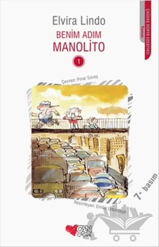 Benim Adım Manolito 1. Kitap – Elvira Lindo – Can Çocuk Yayınları kitap kapağı