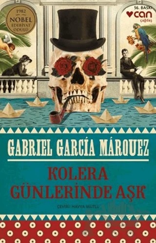 Kolera Günlerinde Aşk – Gabriel Garcia Marquez – Can Yayınları kitap kapağı