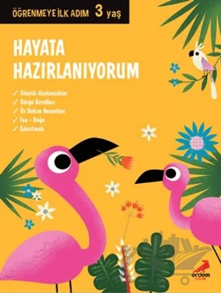 Hayata Hazırlanıyorum - Öğrenmeye İlk Adım (3 Yaş) – Kolektif – Erdem Çocuk kitap kapağı