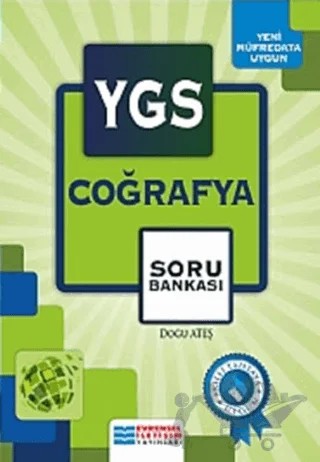YGS Coğrafya Soru Bankası – Doğu Ateş – Evrensel İletişim Yayınları kitap kapağı