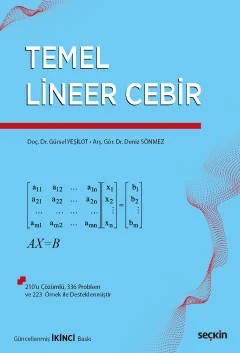 Temel Lineer Cebir – Gürsel Yeşilot, Deniz Sönmez – Seçkin Yayıncılık kitap kapağı