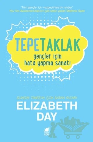 Tepetaklak: Gençler İçin Hata Yapma Sanatı – Elizabeth Day – Ayrıntı Yayınları kitap kapağı