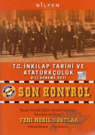 8. Sınıf T.C. İnkılap Tarihi ve Atatürkçülük Son Kontrol 8'li Deneme Seti – Kolektif – Bilfen Yayıncılık kitap kapağı