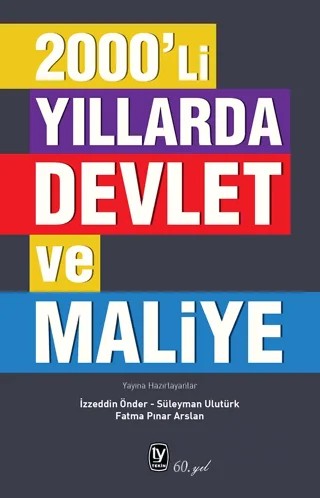 2000'li Yıllarda Devlet ve Maliye – Kolektif – Tekin Yayınevi kitap kapağı