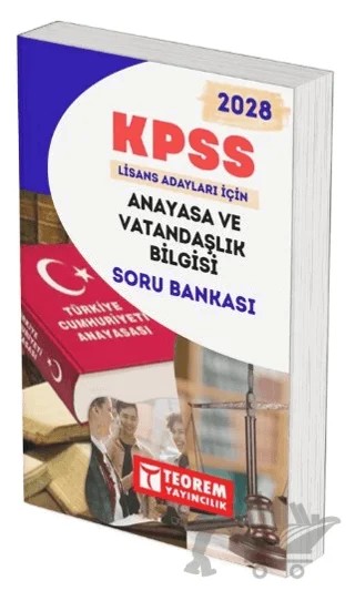 2028 KPSS Lisans Anayasa ve Vatandaşlık Bilgisi Soru Bankası – Kolektif – Teorem Yayıncılık kitap kapağı