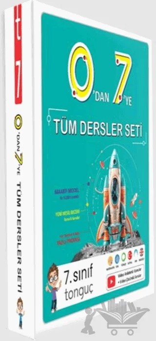 7. Sınıf 0 dan 7 ye Konu Anlatımlı Soru Bankası Seti – Kolektif – Tonguç Akademi kitap kapağı