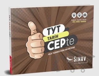 TYT Tarih Konu Anlatımlı Cep Kitabı – Kolektif – Sınav Yayınları kitap kapağı