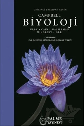Campbell Biyoloji – Jane B. Reece, Lisa A. Urry, Michael L. Cain, Steven A. Wasserman, Peter V. Minorsky, Robert B. Jackson – Palme Yayıncılık kitap kapağı