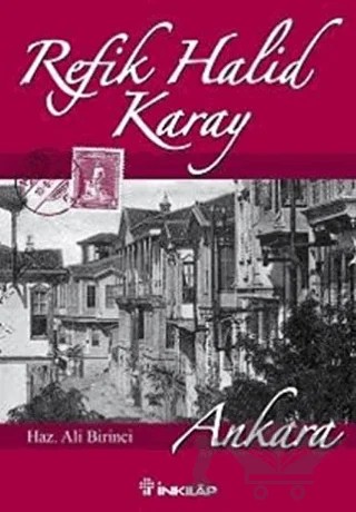 Ankara – Refik Halid Karay – İnkılap Kitabevi kitap kapağı