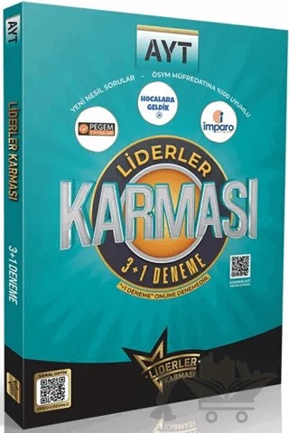 AYT 3+1 Deneme Seti – Kolektif – Liderler Karması Yayınları kitap kapağı