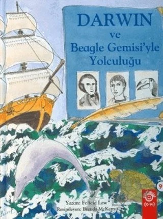 Darwin ve Beagle Gemisi’yle Yolculuğu – Felicia Law – Optimist Kitap kitap kapağı
