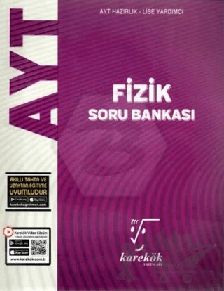 AYT Fizik Soru Bankası – Kolektif – Karekök Yayıncılık kitap kapağı