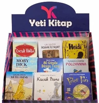 Çocuk Klasikleri Standı (120 Kitap - 10 Çeşit) – Kolektif – Yeti Kitap - Stant kitap kapağı
