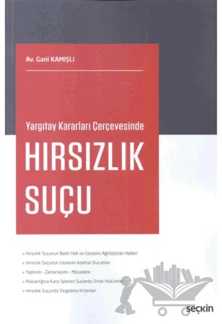 Hırsızlık Suçu – Gani Kamışlı – Seçkin Yayıncılık kitap kapağı
