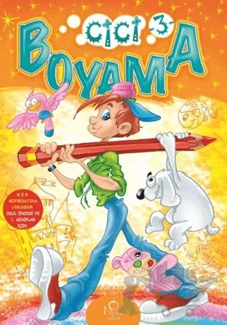 Cici Boyama - 3 – Kolektif – Vişne Çocuk kitap kapağı