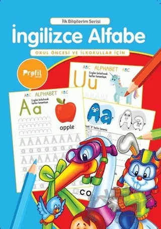 İngilizce Alfabe – Yavuz Erdoğan – Profil Çocuk kitap kapağı