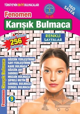 Fenomen Karışık Bulmaca 9 – Kolektif – Maxi Yayıncılık kitap kapağı