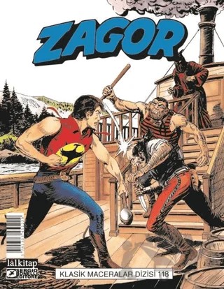 Zagor Klasik Maceralar Cilt 118 – Moreno Burattini – Lal Kitap kitap kapağı
