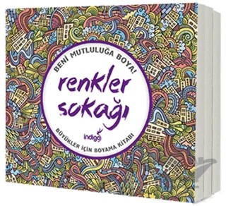 Renkler Sokağı Seti - 3 Kitap Takım – Kolektif – İndigo Kitap kitap kapağı