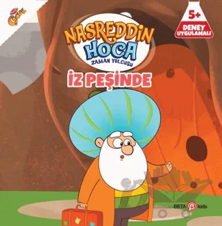Nasreddin Hoca Zaman Yolcusu - İz Peşinde – Gökçe Özder – Beta Kids kitap kapağı