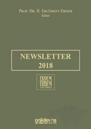 Newsletter 2018 – H. Ercüment Erdem – On İki Levha Yayınları kitap kapağı