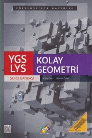 2018 YKS-TYT Kolay Geometri Soru Bankası 1. Oturum - 2. Oturum – Çetin Yazıcı, Gökhan Çolak – Fdd Yayınları kitap kapağı
