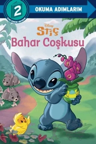 Disney Stiç - Bahar Coşkusu – Virginia Murphy – Beta Kids kitap kapağı