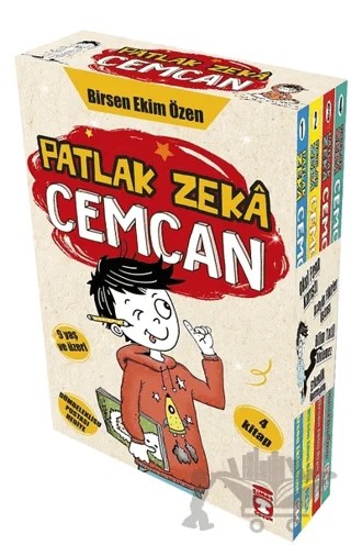 Patlak Zeka Cemcan (4 Kitap Set) – Birsen Ekim Özen – Timaş Çocuk kitap kapağı