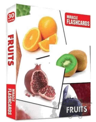 Miracle Flashcards - Fruit – Kolektif – MK Publications kitap kapağı