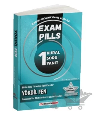 YÖKDİL Fen Exam Pills 1 Kural Soru Yanıt – İlknur Altun Şatıroğlu – Dijital Hoca kitap kapağı