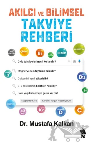 Akılcı ve Bilimsel Takviye Rehberi – Mustafa Kalkan – Nemesis Kitap kitap kapağı