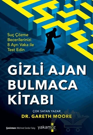 Gizli Ajan Bulmaca Kitabı – Gareth Moore – Yakamoz Yayınevi kitap kapağı