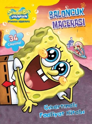 Sünger Bob - Baloncuk Macerası – Kolektif – Doğan Egmont Yayıncılık kitap kapağı
