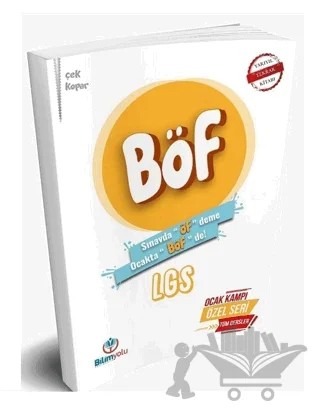 8. Sınıf LGS BÖF 1. Dönem Tekrar Kitabı – Kolektif – Bilimyolu Yayıncılık kitap kapağı