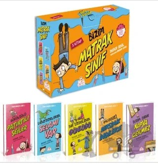 Bizim Matrak Sınıf (5 Kitap Takım) – Yusuf Asal – Nesil Çocuk Yayınları kitap kapağı