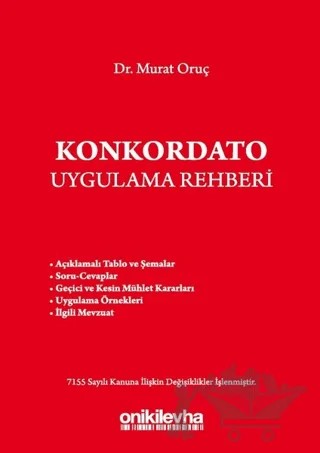 Konkordato Uygulama Rehberi – Murat Oruç – On İki Levha Yayınları kitap kapağı