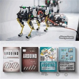 Arduino Eğitimine Başlangıç Seti (4 Kitap Takım) – Coşkun Taşdemir, Gökhan Dökmetaş, Mustafa Karakaş – Dikeyeksen Yayın Dağıtım kitap kapağı