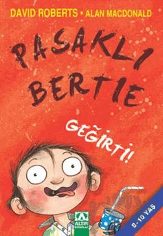Pasaklı Bertie - Geğirti! – Alan MacDonald – Altın Kitaplar kitap kapağı