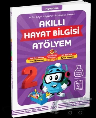 2. Sınıf Hayatimo Akıllı Hayat Bilgisi Atölyem – Mustafa Aygün, Tayyar İnceoğlu – Arı Yayıncılık kitap kapağı