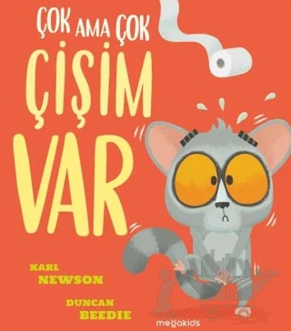 Çok Ama Çok Çişim Var – Karl Newson – Megakids Yayıncılık kitap kapağı